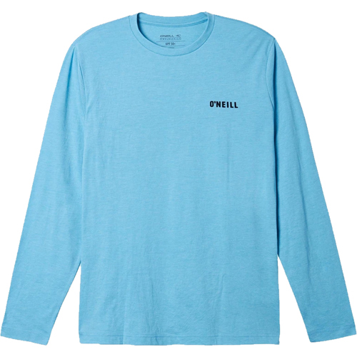 O'Neill Bream Trvlr Long Sleeve Shirt for Men Air Blue Medium